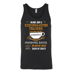 Big Cup Of Wonderful - Template - Bella Canvas - 3480 (DTG) - Unisex Jersey Tank