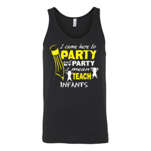 I Came Here To Party - Infants - Bella Canvas - 3480 (DTG) - Unisex Jersey Tank