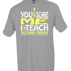 You Can't Scare Me-I Teach Second Grade - Tultex - Unisex Fine Jersey Tee