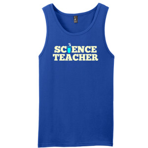 Science Teacher - District - Young Mens The Concert Tank ® (DTG)