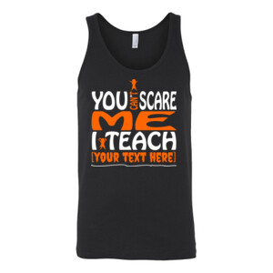 You Can't Scare Me - Template - Bella Canvas - 3480 (DTG) - Unisex Jersey Tank