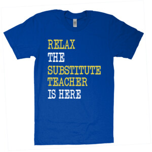 RELAX ~ Customizable Template - American Apparel - Unisex Fine Jersey T-Shirt - DTG