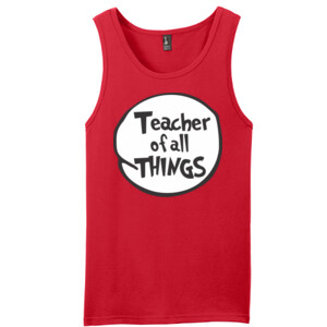Teacher Of All Things - District - Young Mens The Concert Tank ® (DTG)
