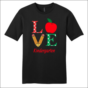 Love Kindergarten - District - Very Important Tee ® - DTG