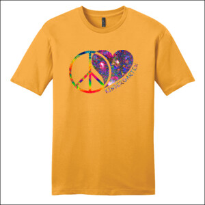 Peace Love Kindergarten - Full Color - District - Very Important Tee ® - DTG