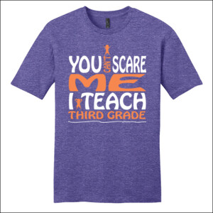 You Can't Scare Me-I Teach Third Grade - District - Very Important Tee ® - DTG