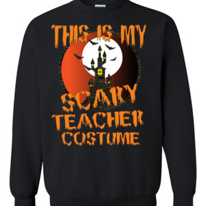 Scary Teacher - Gildan - 8oz. 50/50 Crewneck Sweatshirt - DTG