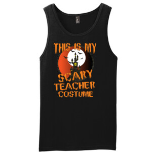 Scary Teacher - District - Young Mens The Concert Tank ® (DTG)