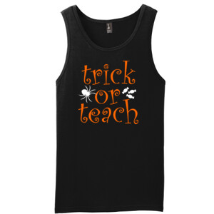 Trick Or Teach - District - Young Mens The Concert Tank ® (DTG)