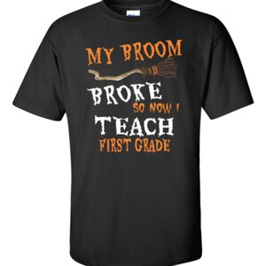 My Broom Broke - First Grade