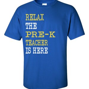 Relax ~ The Pre-K Teacher Is Here
