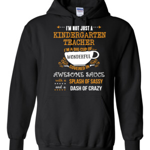 Big Cup Of Wonderful - Template - Gildan - 8 oz. 50/50 Hooded Sweatshirt - DTG